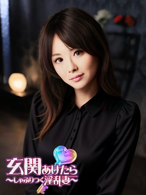 まなみ 玄関あけたら～しゃぶりつく淫乱妻 (浜松発)