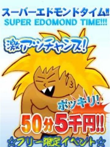 スーパーエドモンド50分5,000円 新潟三条燕ちゃんこ (三条発)