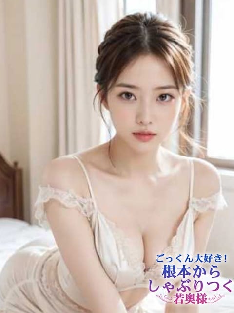 あきな【存在感抜群G乳】 ごっくん大好き！根本からしゃぶりつく若奥様 (刈谷発)