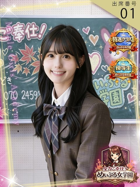 一条かれん 全力ご奉仕！めぃぷる女学園 (彦根発)