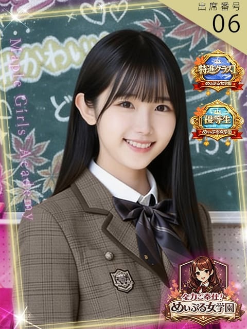 周防美琴 全力ご奉仕！めぃぷる女学園 (大垣発)