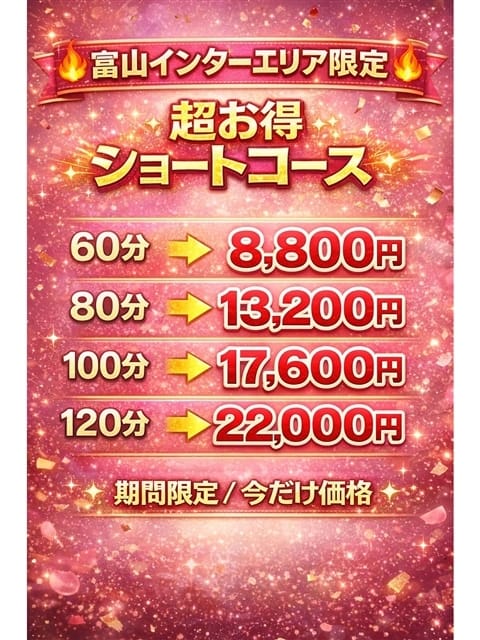 エリア限定料金 富山インターちゃんこ (富山発)