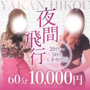 夜間飛行 60分¥10,000 (仙台発)