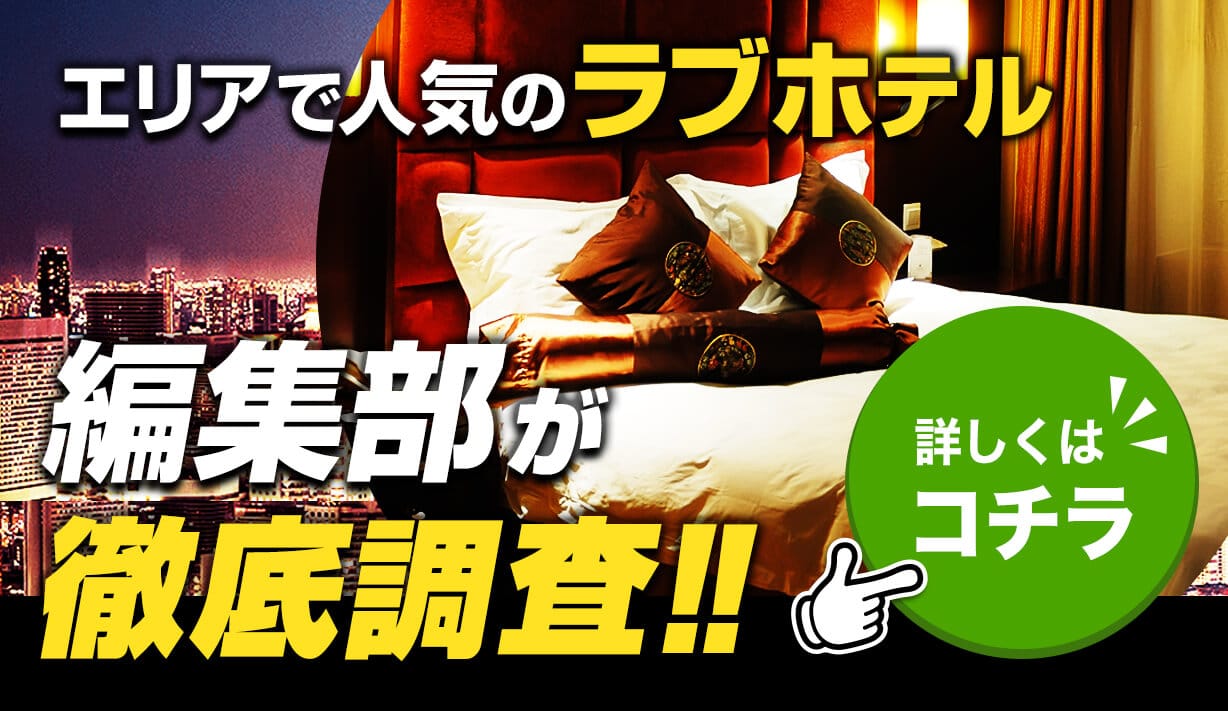 エリアで人気のラブホテル情報