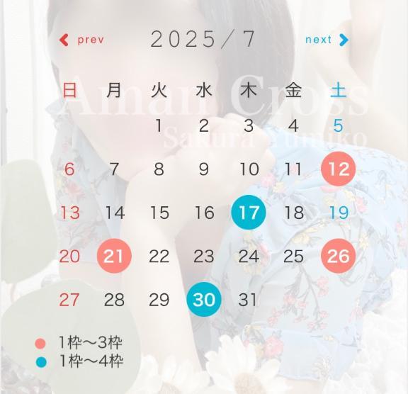 【７月の予定】