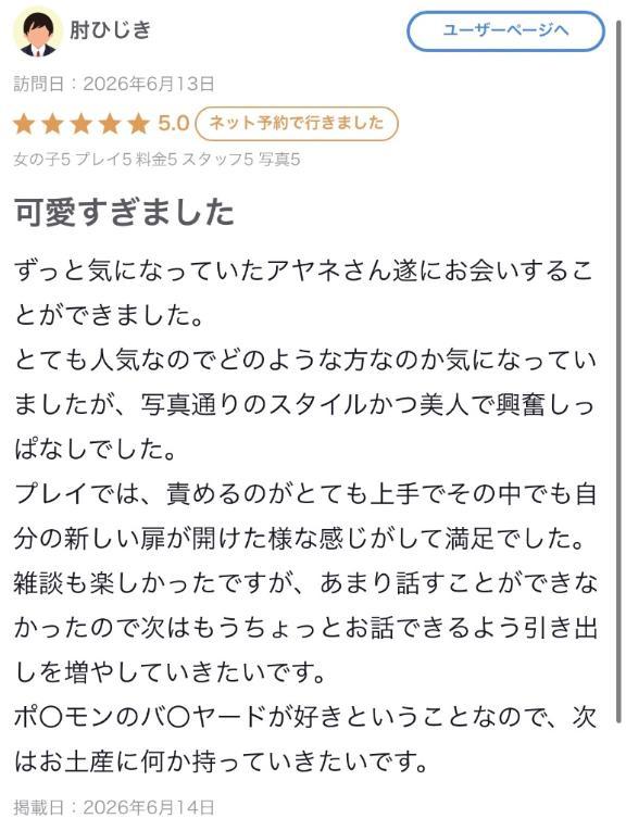 【お礼写メ日記】