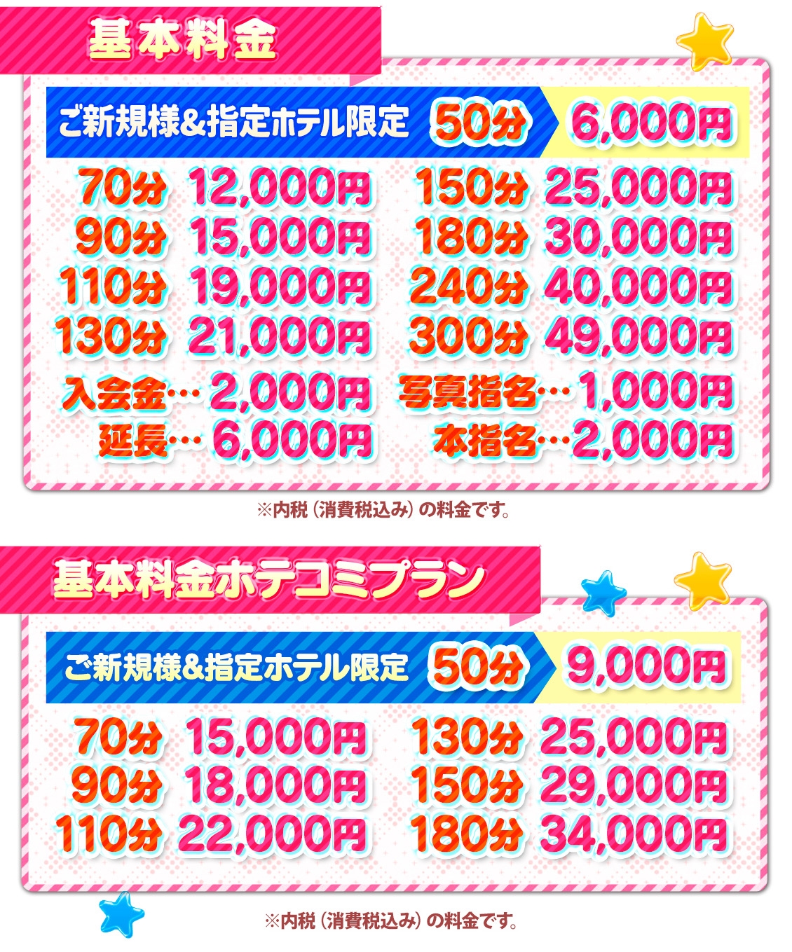 僕らのぽっちゃリーノin春日部＿料金システム1