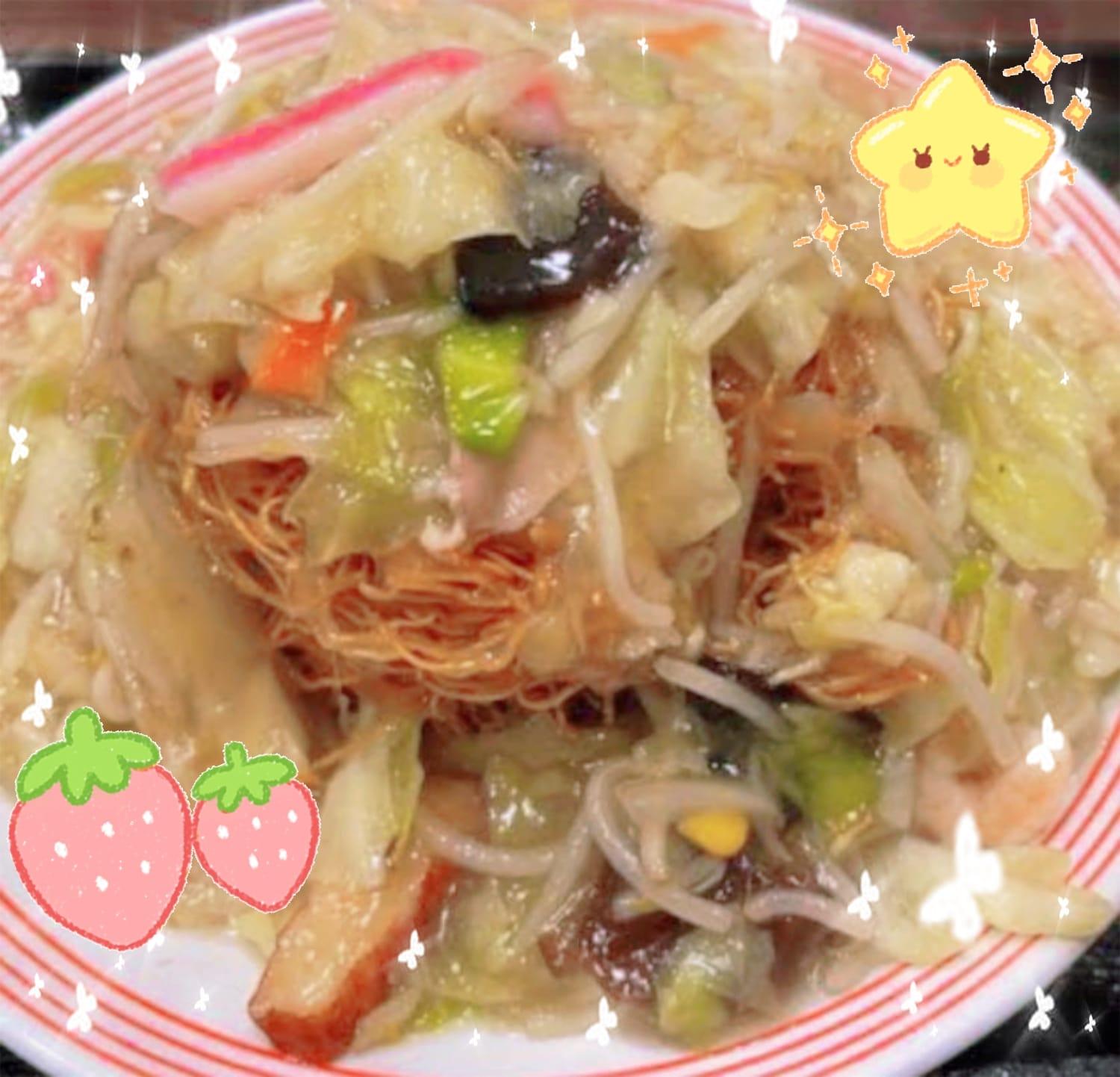 皿うどんかちゃんぽんか..・ω・♡