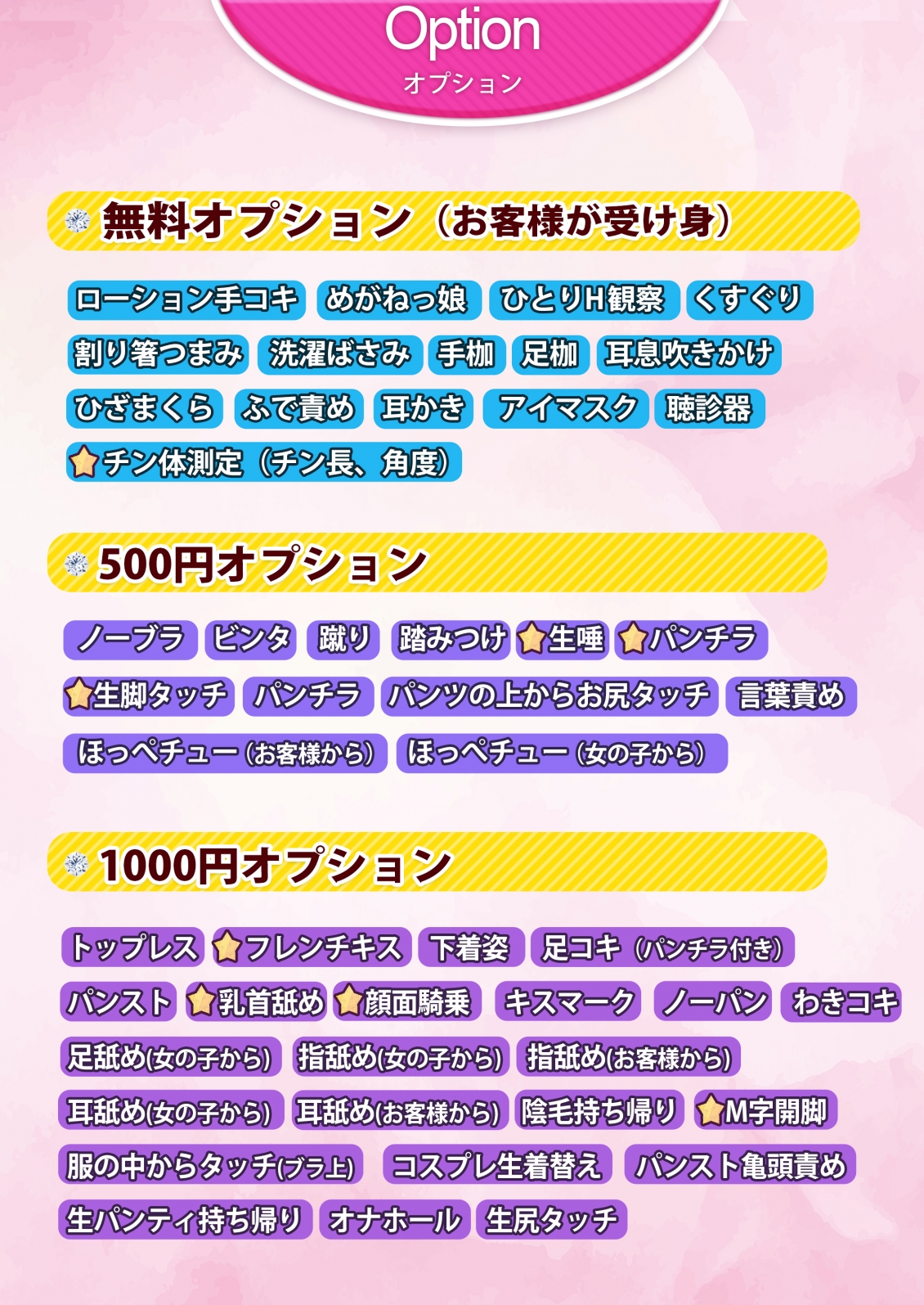 ちらりずむ 札幌校＿料金システム2