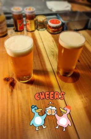 久し振りの<img class="emojione" alt="🍺" title=":beer:" src="https://fuzoku.jp/assets/img/emojione/1f37a.png"/>
