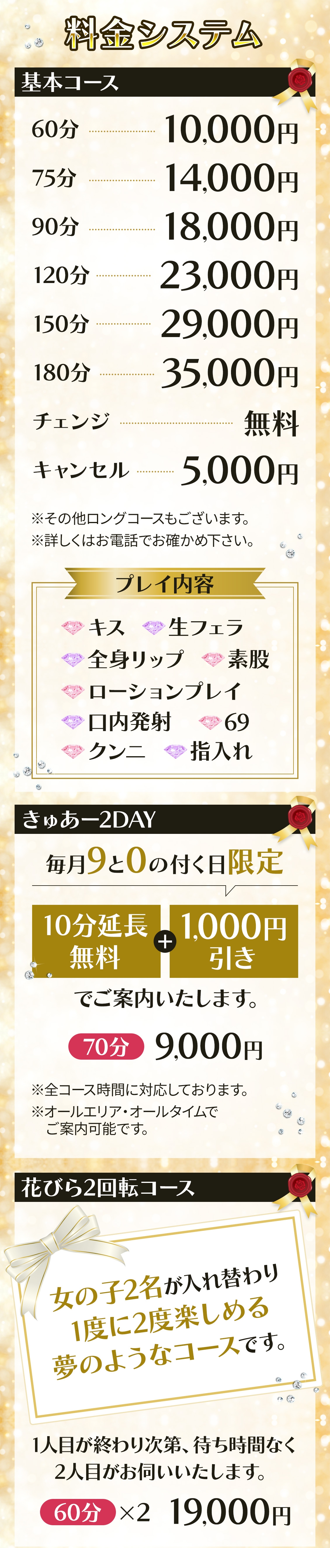 デリーズキュア＿料金システム1