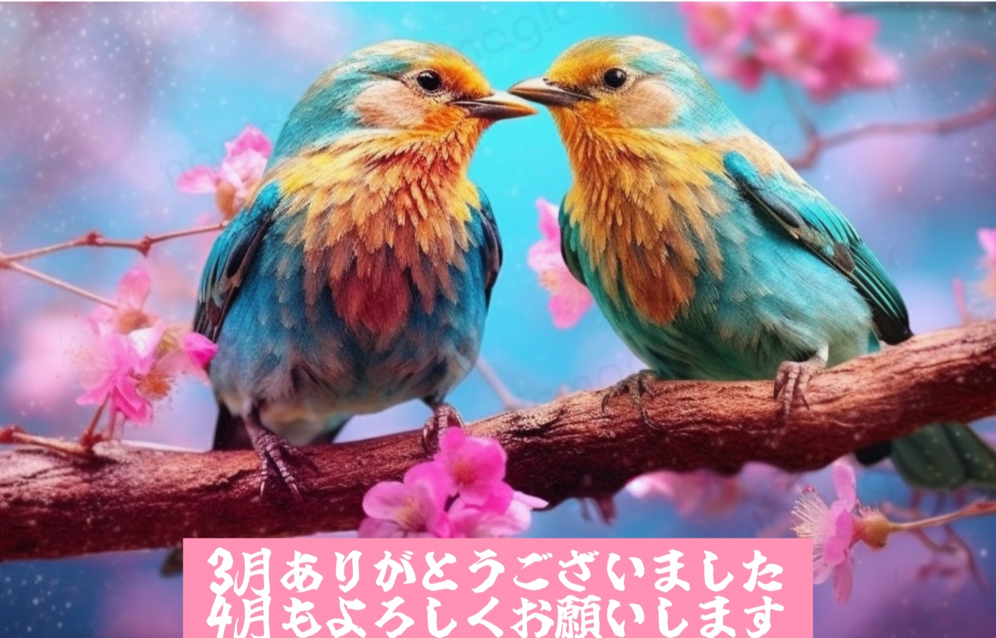 3月感謝<img class="emojione" alt="💕" title=":two_hearts:" src="https://fuzoku.jp/assets/img/emojione/1f495.png"/>4月もよろしくお願いします<img class="emojione" alt="🙇" title=":person_bowing:" src="https://fuzoku.jp/assets/img/emojione/1f647.png"/>‍<img class="emojione" alt="♀️" title=":female_sign:" src="https://fuzoku.jp/assets/img/emojione/2640.png"/>