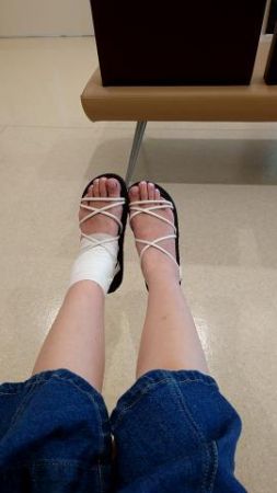 足が痛すぎて病院行ってきました。