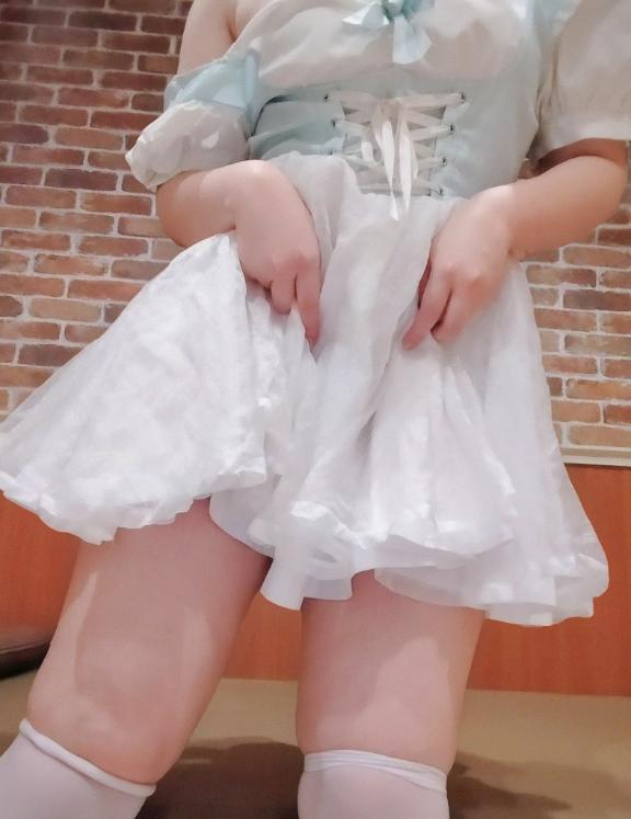 まだ見せてない、あおいの水色🫧