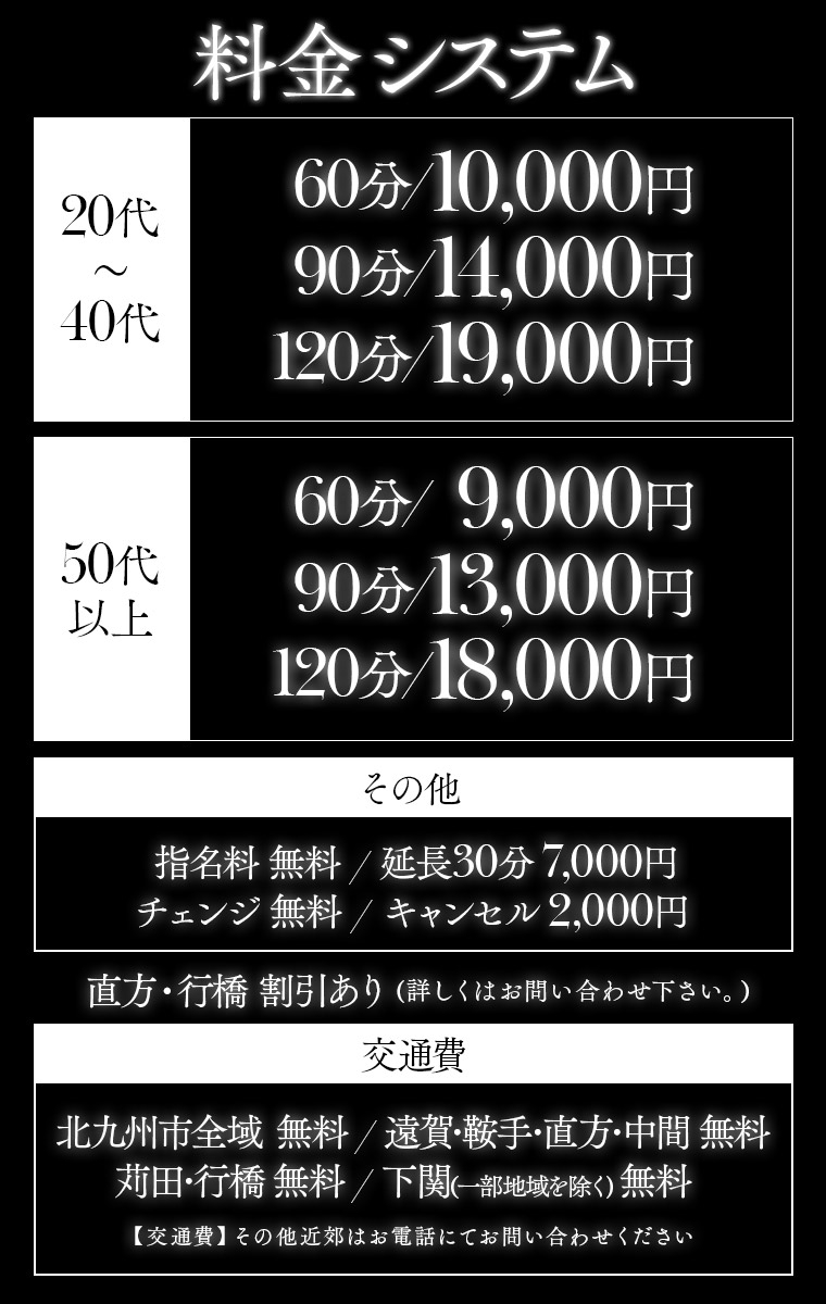 人妻美人館＿料金システム1