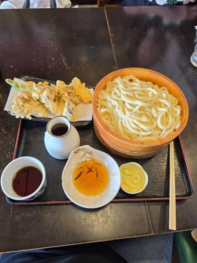 うどん食べたよ