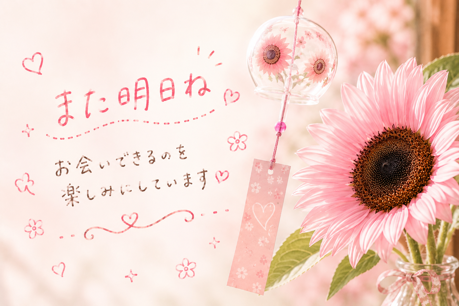 水分補給を忘れずに♡