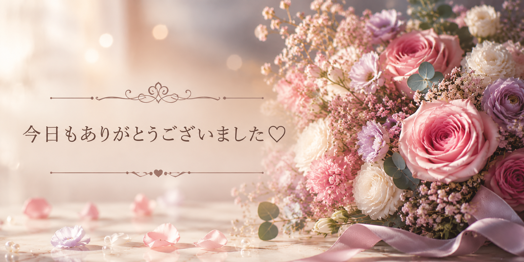 今日もありがとうございました♡