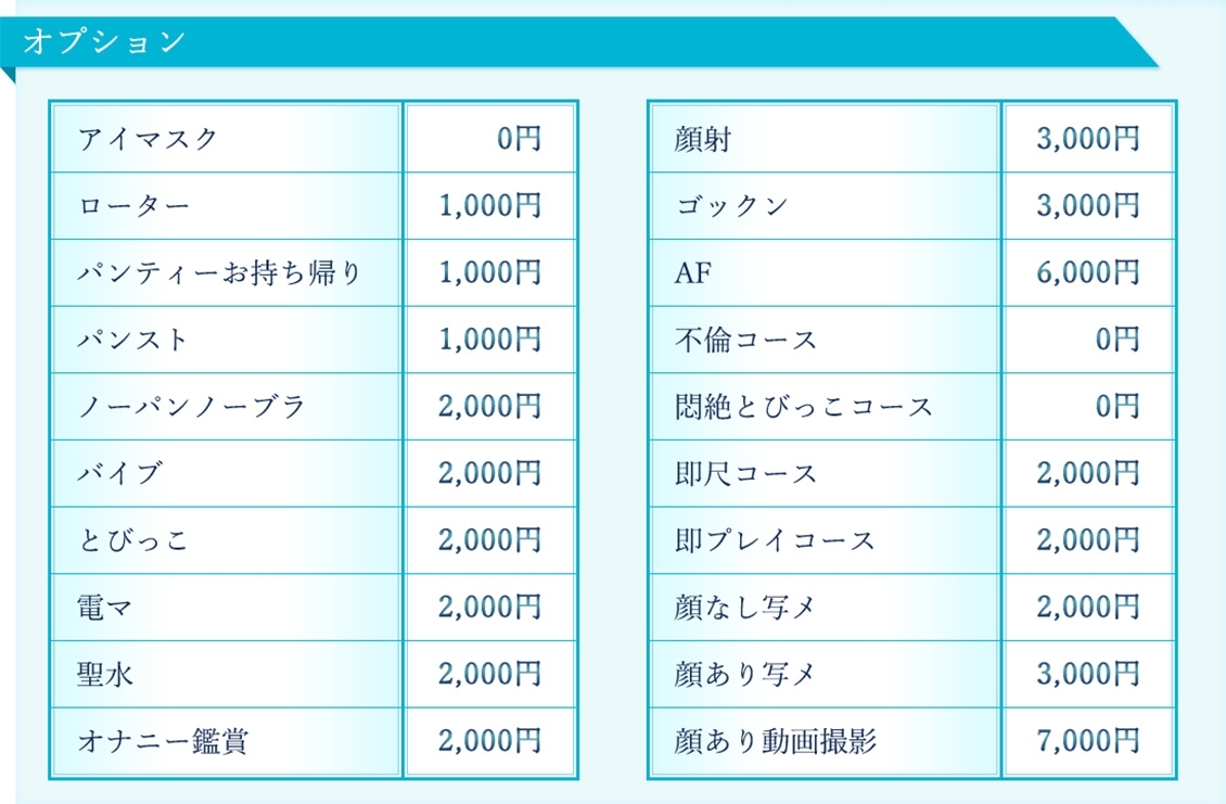 若妻淫乱倶楽部 越谷店＿料金システム4