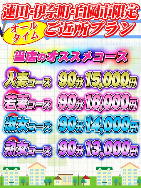 毎日激安価格☆蓮田・伊奈町・白岡市限定ご近所プラン