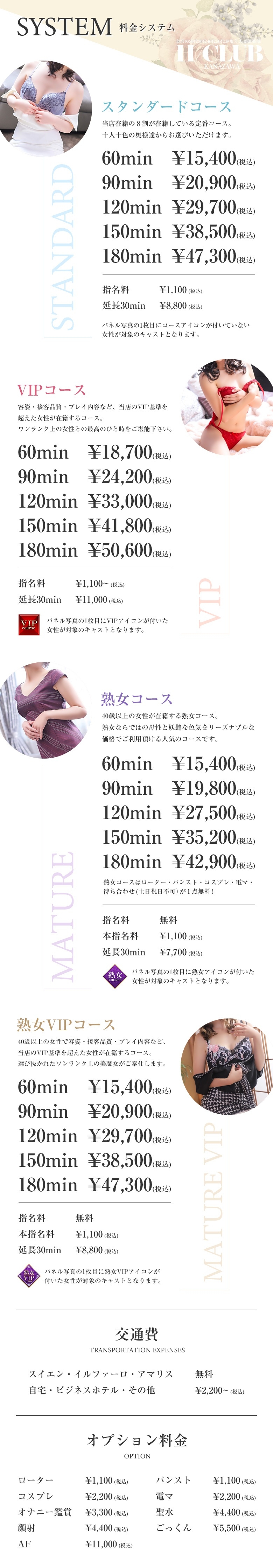金沢の20代,30代,40代,50代,が集う人妻倶楽部＿料金システム1