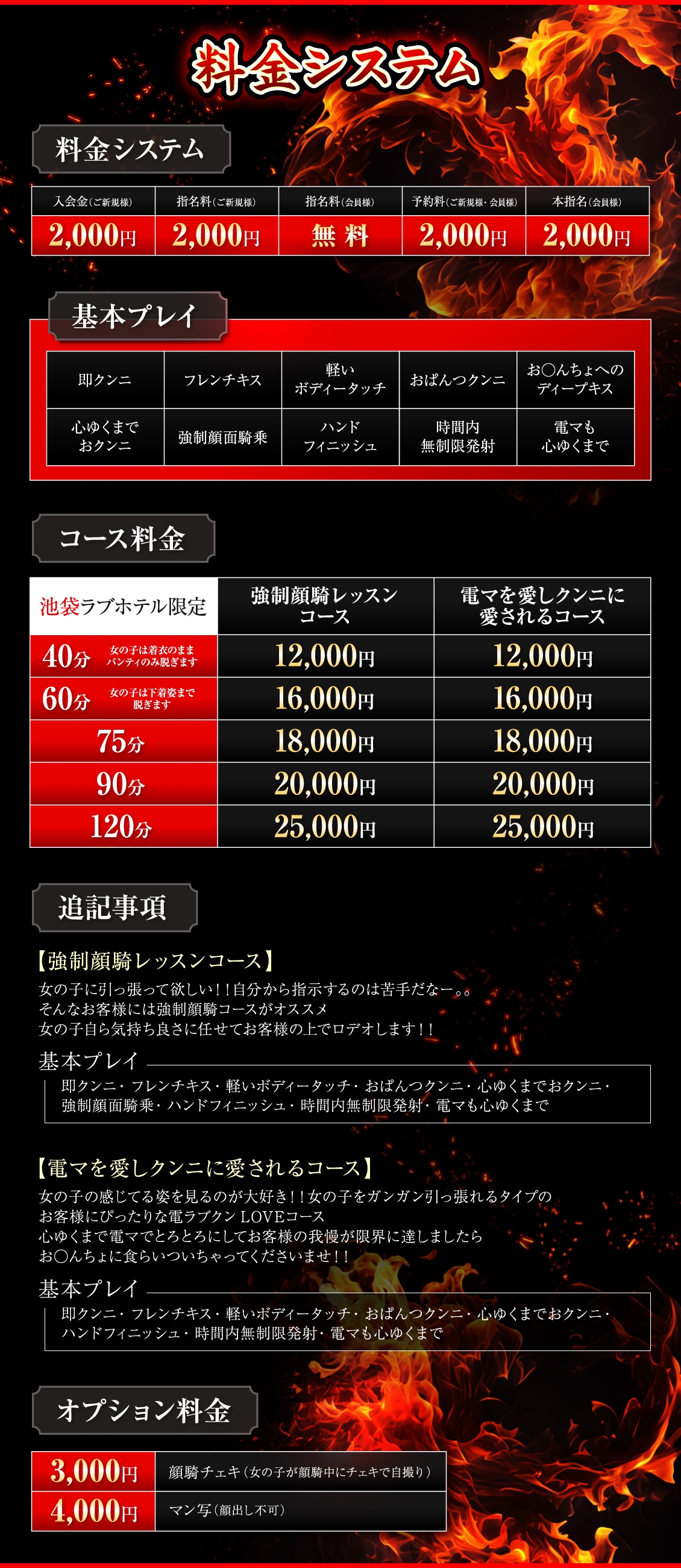 池袋 俺たちのクンニク道＿料金システム1