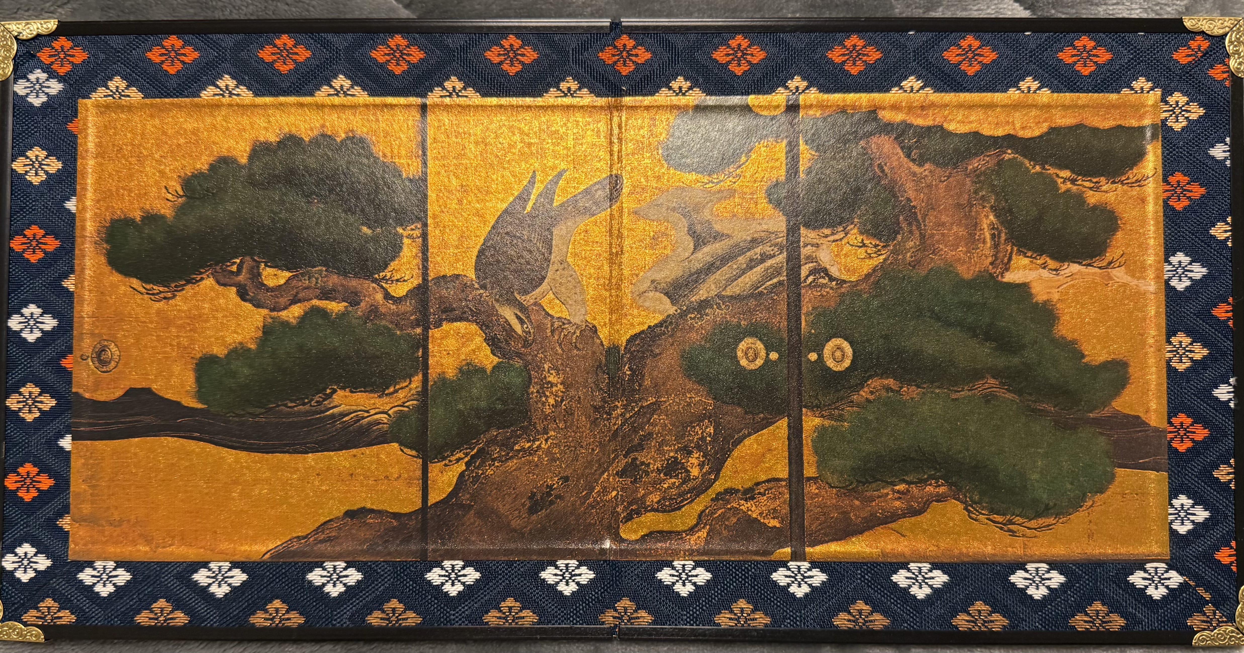 名画屏風