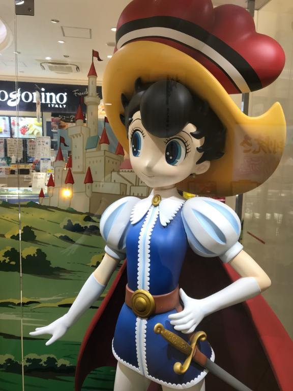 うふふ、このリボンの騎士私みたいで、抱きしめたくなるでしょ、