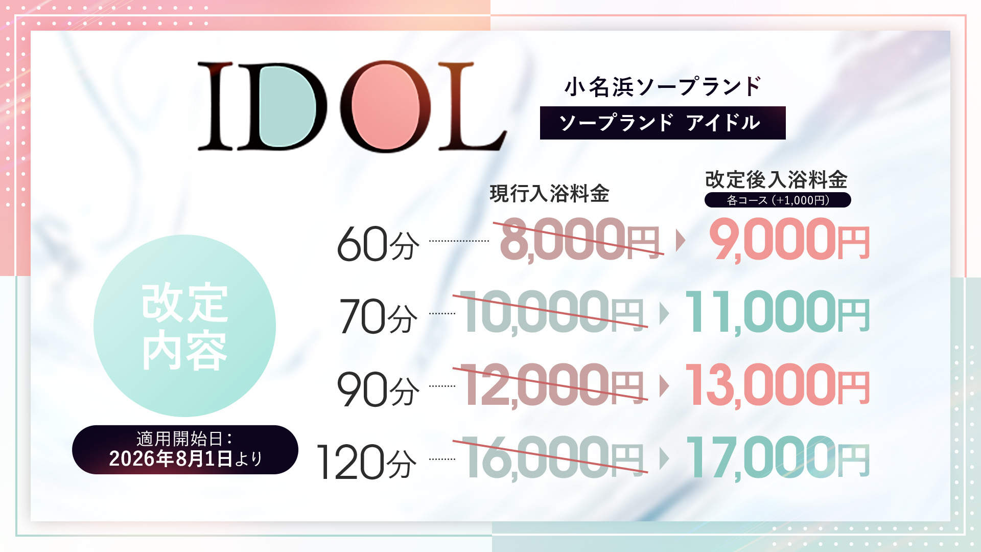 ソープランド アイドル
