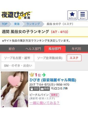3週連続<img class="emojione" alt="🥇" title=":first_place:" src="https://fuzoku.jp/assets/img/emojione/1f947.png"/>