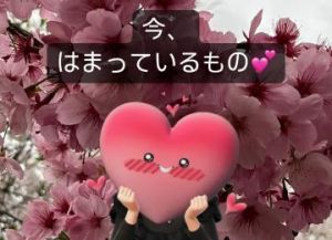 今、はまっているもの<img class="emojione" alt="💕" title=":two_hearts:" src="https://fuzoku.jp/assets/img/emojione/1f495.png"/>