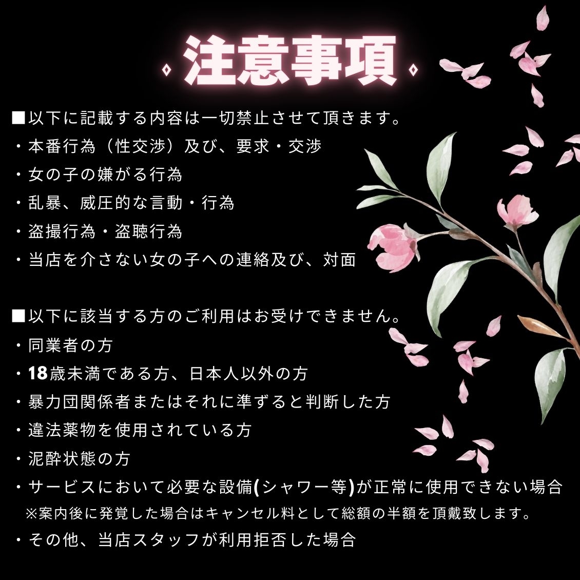 セレブ パラダイス＿料金システム2