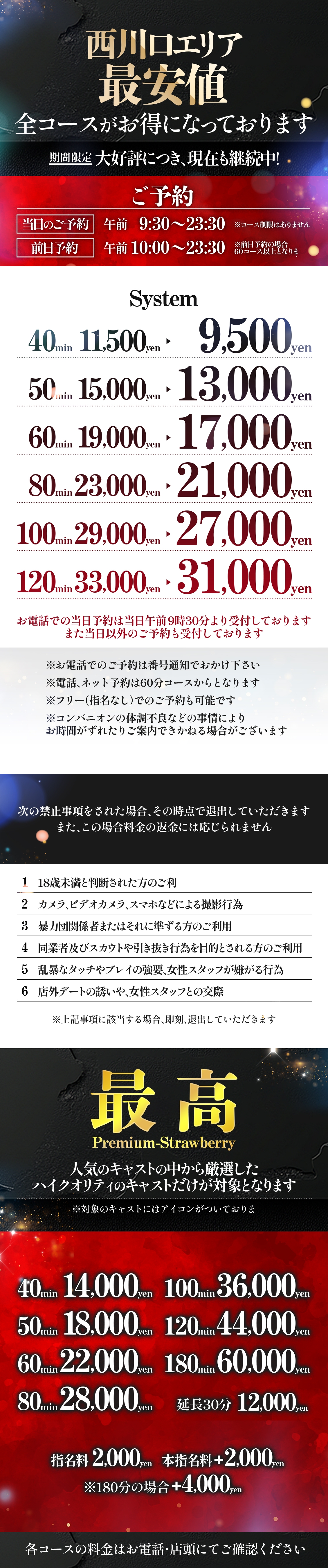 ストロベリーハウス＿料金システム1