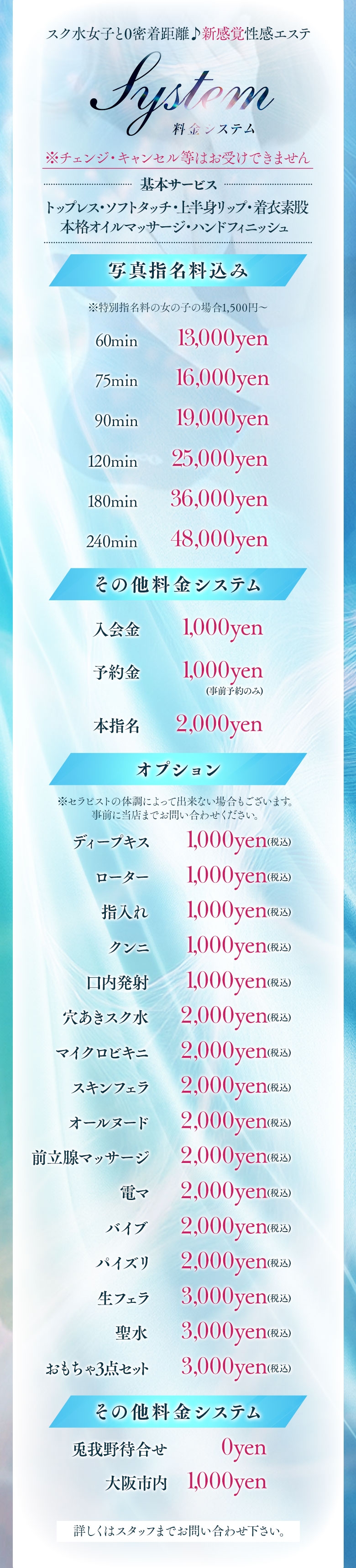 めっちゃスイスク梅田店＿料金システム1