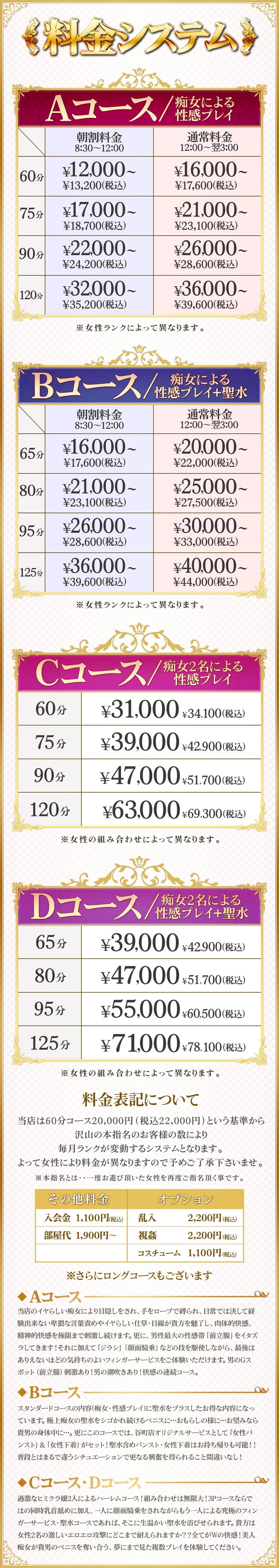 谷町秘密倶楽部＿料金システム1