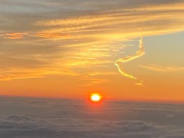 富士山からのご来光