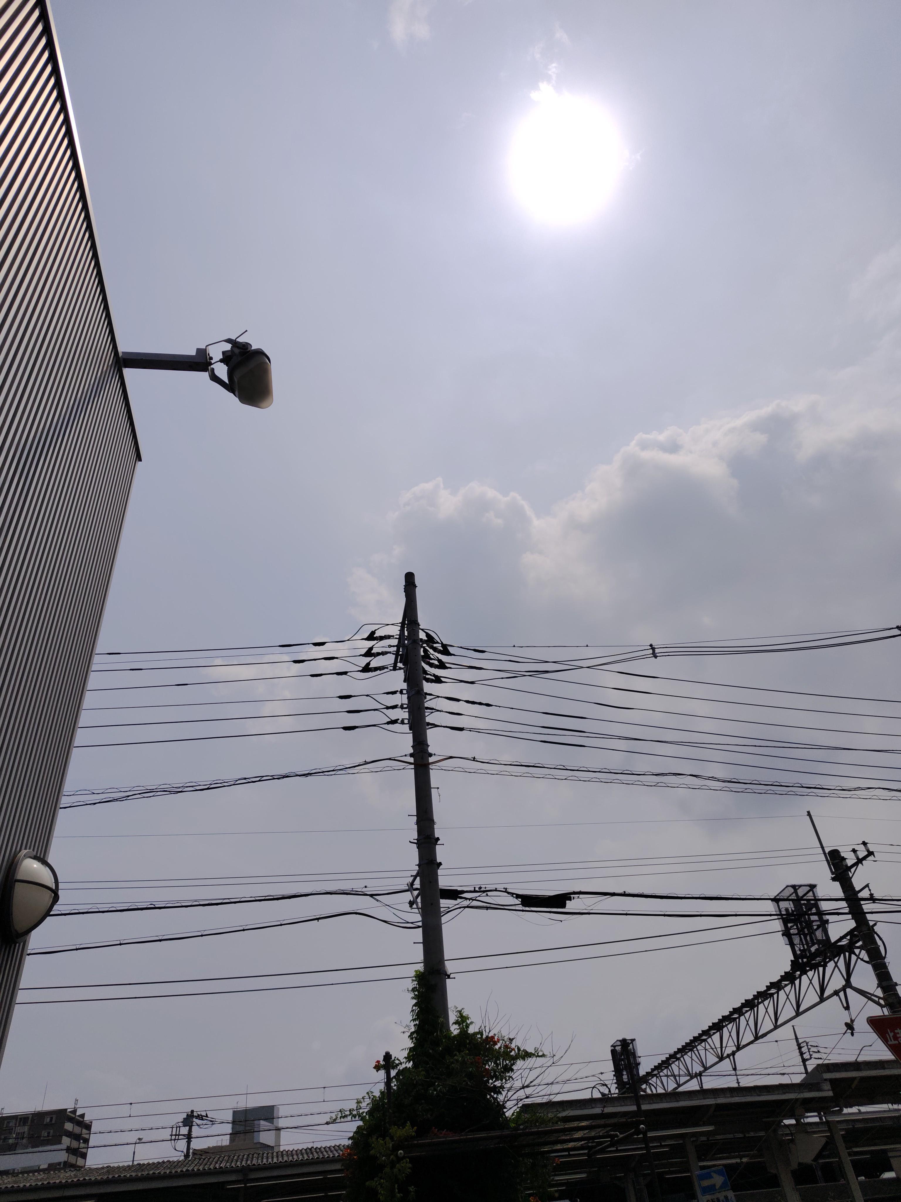 帰宅中