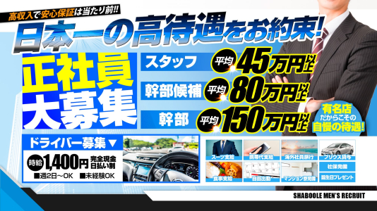 シャブールの男性高収入求人