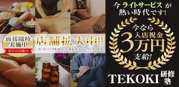 TEKOKI研修塾の男性高収入求人