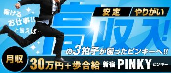 新宿ピンキーの男性高収入求人