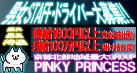 ピンキープリンセスの男性高収入求人