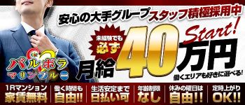 バルボラ マリンブルーの男性高収入求人