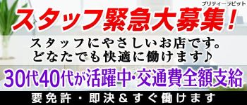 プリティーラビットの男性高収入求人