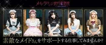 メイドラウンジ絶対領域の男性高収入求人