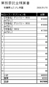 1/15 Kさん明細のアイキャッチ画像