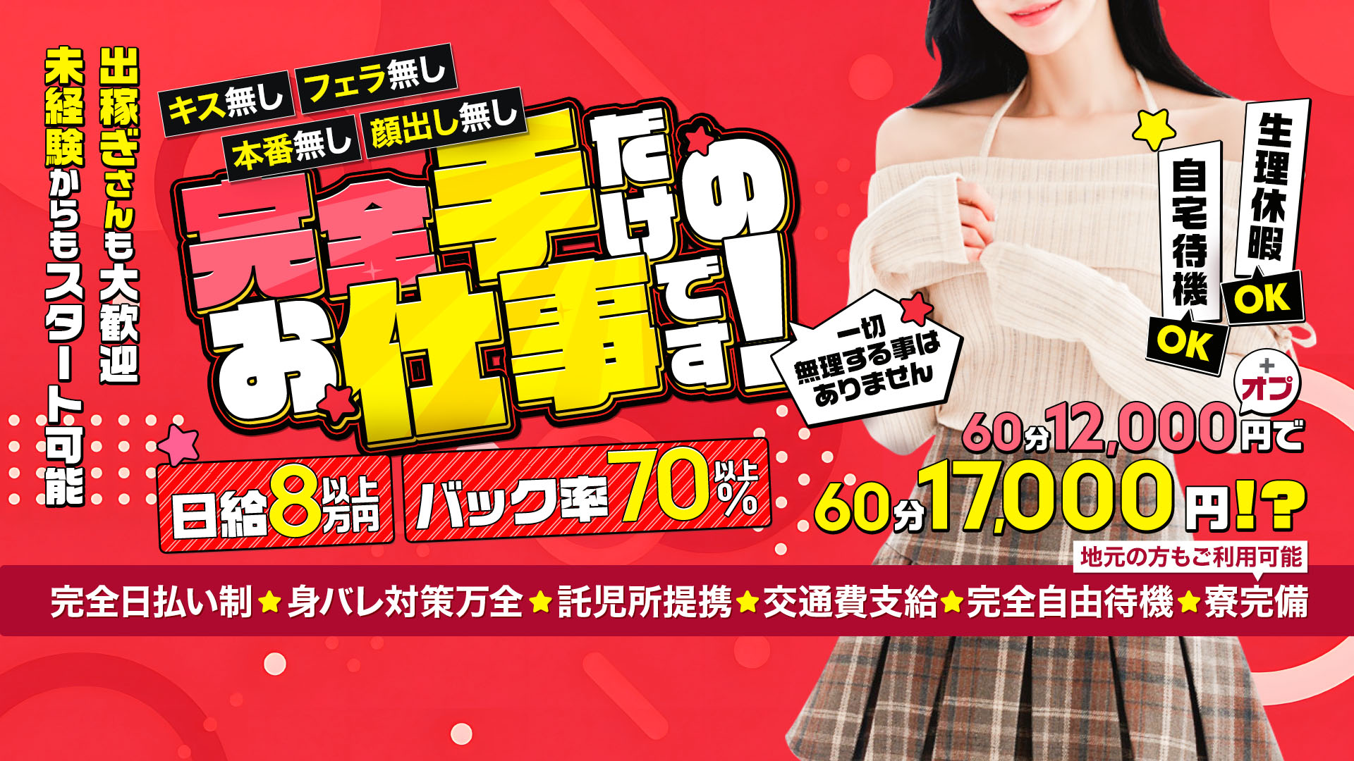 ナースと女医の出張マッサージの求人画像