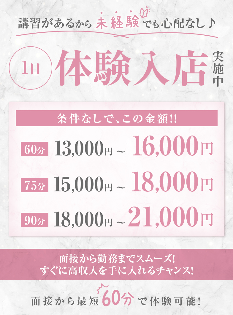 Club JAMの高収入への近道★面接から最短60分でデビュー！