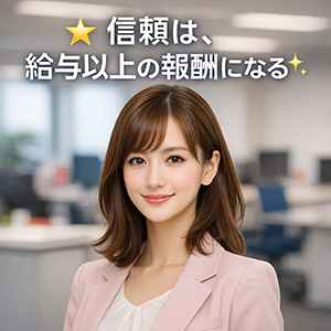 🌟 信頼は、給与以上の報酬になる 🌟のアイキャッチ画像