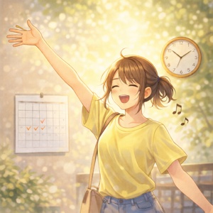 気温ゆるい日は気分も上がるのアイキャッチ画像