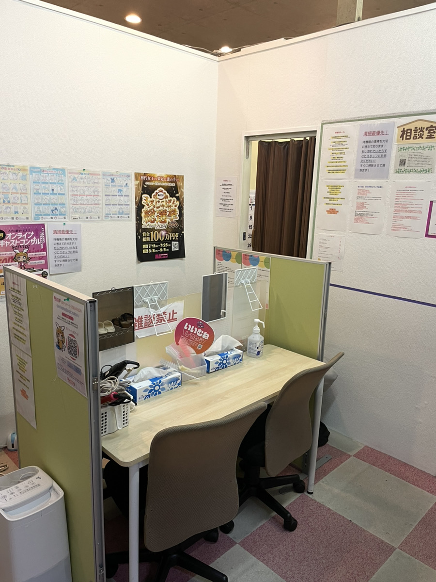 わちゃわちゃ密着ﾘｱﾙﾌﾙｰちゅ西船橋の店内・待機室画像4